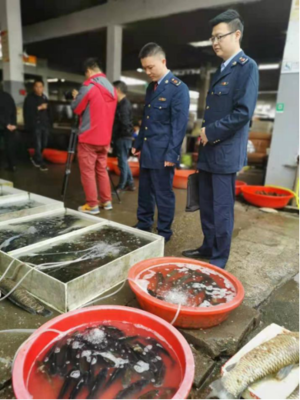 “鱼贩”顶风作案 沅江市市场监管局开16000元罚单